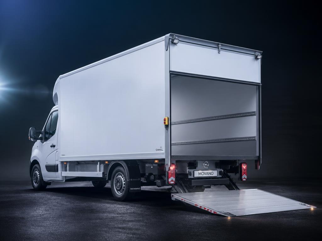 Opel Movano 2026 met kast en laadklep - Kast met laadklep - Vloot Bulbul Group